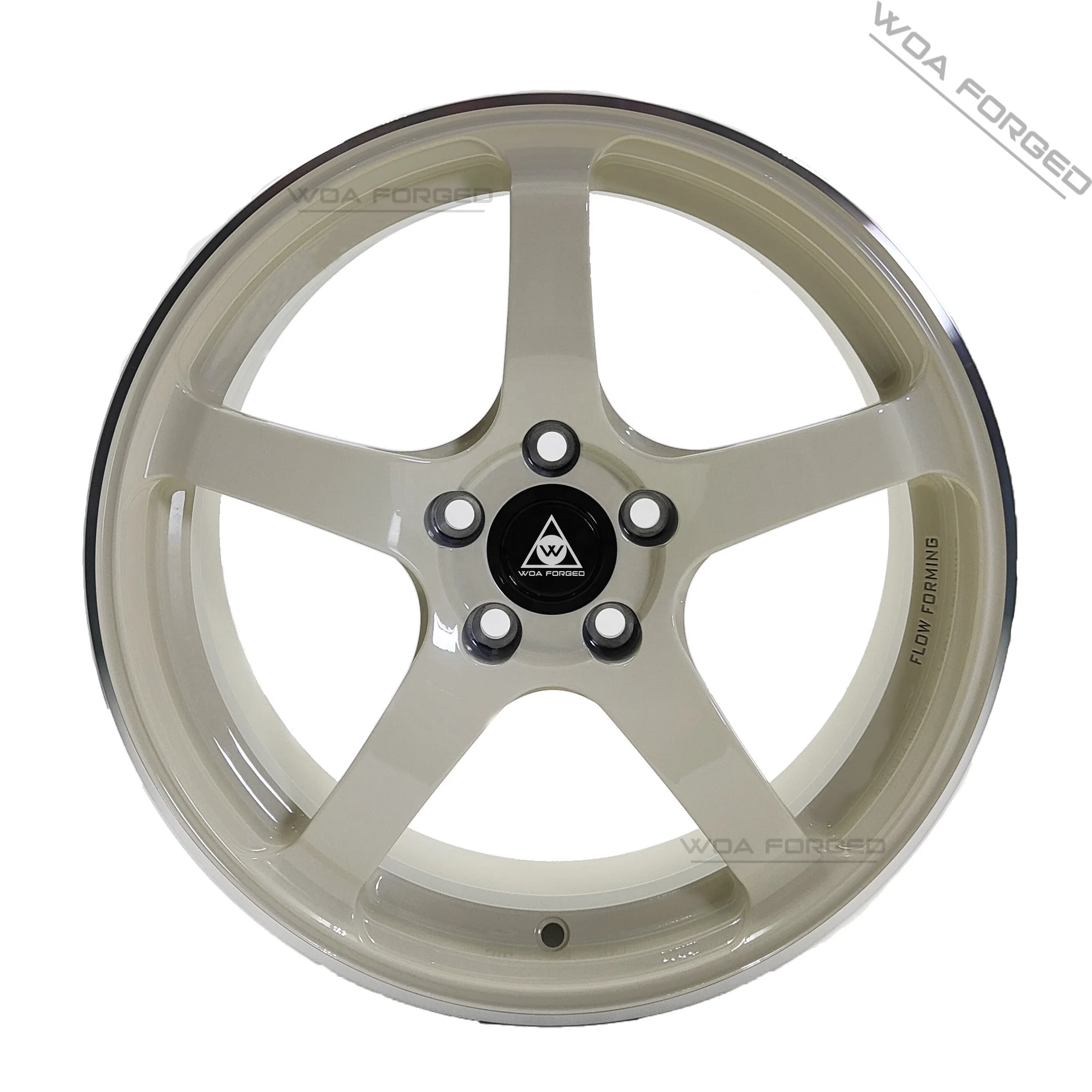 

6061T6 Racing GT Forged Single Five-spoke Sport Lightweight Wheel Brick Black Car Wheels 5x120 5x114.3 5x100 for Adva Racing