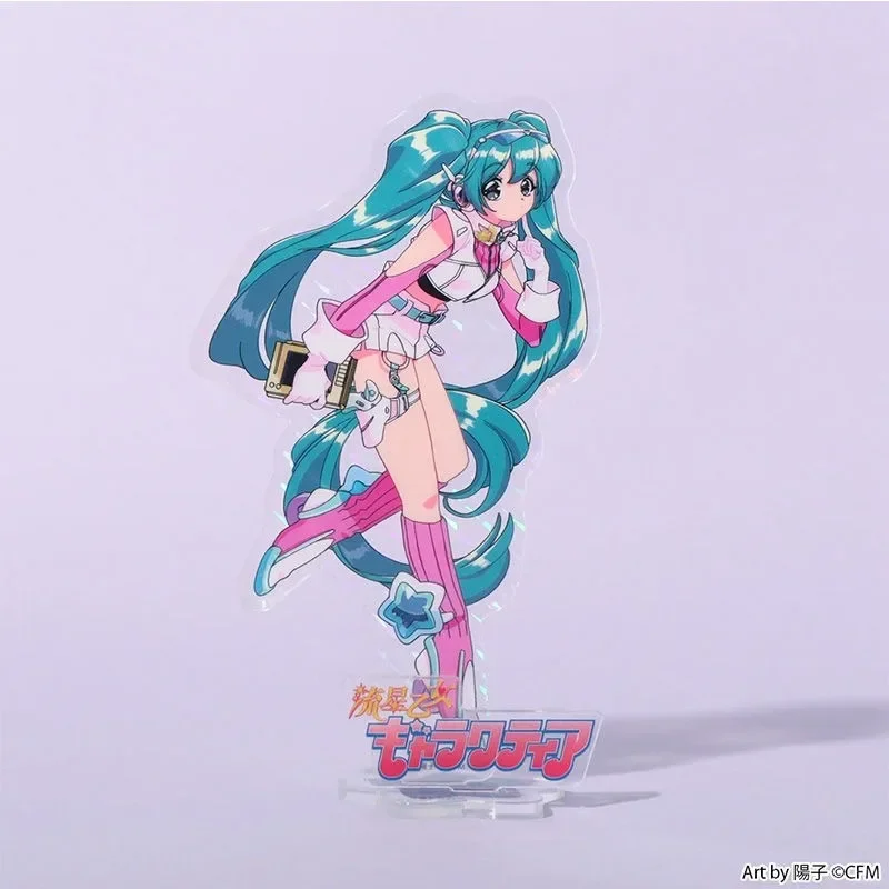 Hatsune Miku Acrylic Stand Anime Peripheral Cute Cartoon Desktop Ornaments Japanese Kawaii Birthday Gifts for Friends Goods