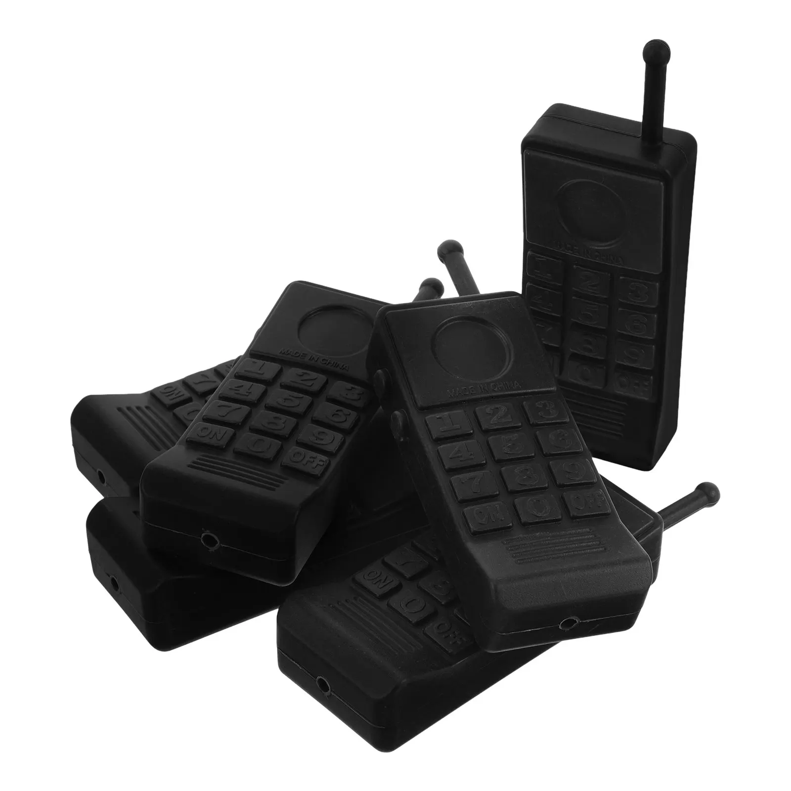 

6Pcs Walkie-Talkie Set Children Day Role Play Communication Outdoor Interactive Plastic Phone Learning Play for Birthday Party