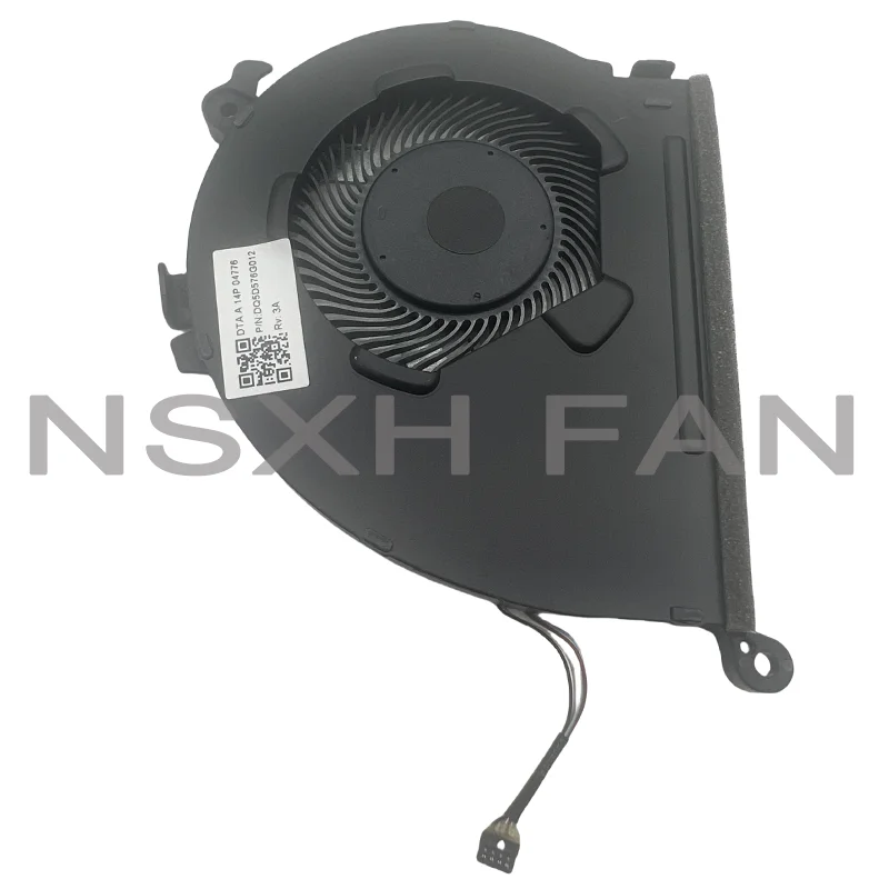 Ventilador de refrigeração CPU para ThinkBook, Radiador portátil, NS75C27-19E10, 14 IML, 15-IML, DQ5D576G011, 5F10S13905, NS75C27-19E10, Novo