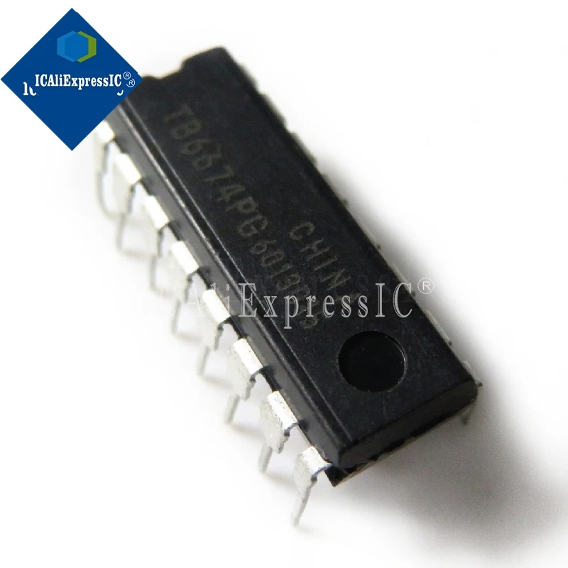 10 pçs/lote TB6674PG TB6674P TB6674 DIP-16 Em Estoque