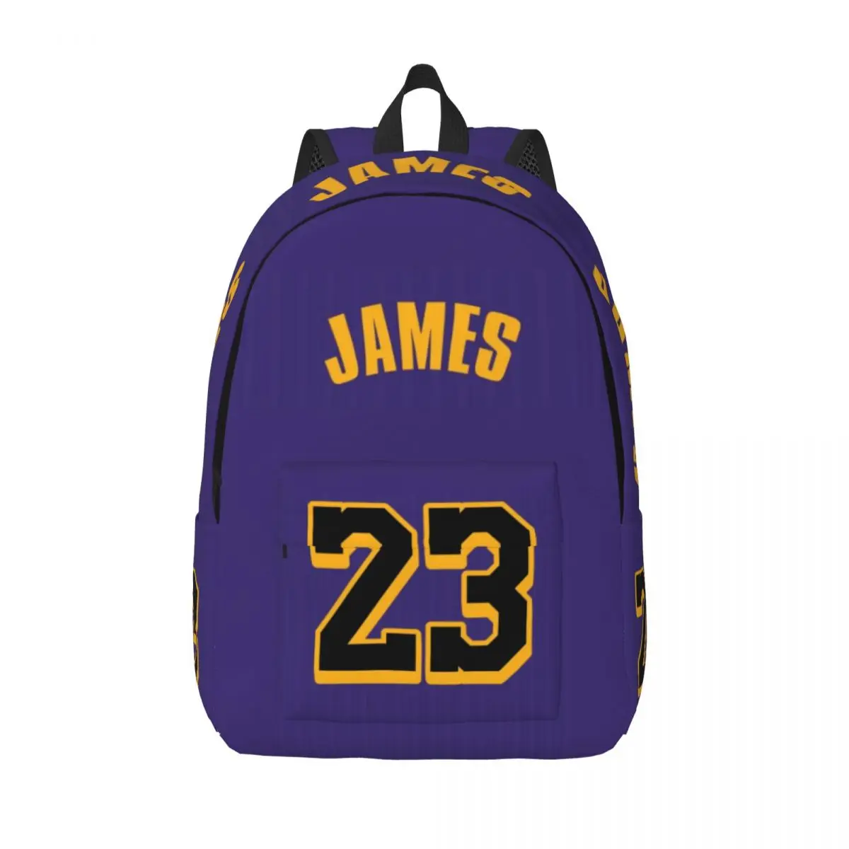 L-LeBron-James Printed Lightweight Casual Schoolbag For School, Outdoor, Shopping, Office 15.7in 17.7in