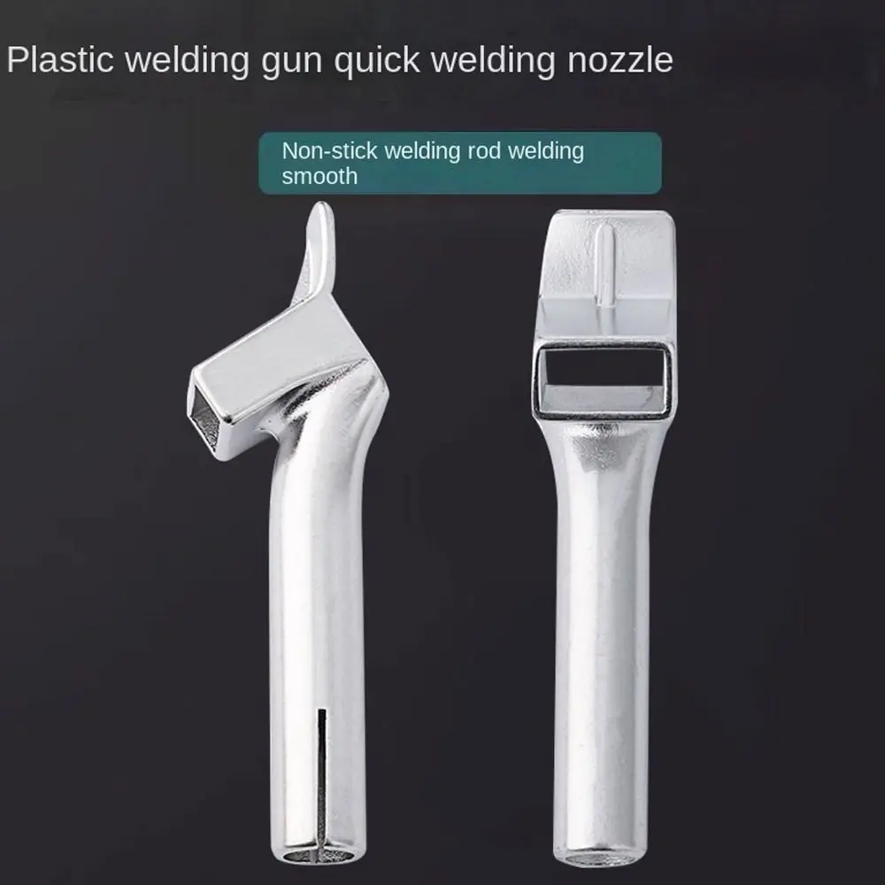 

Welding Nozzles For Vinyl PVC Plastic Hot Air Blower Triangle Speed Nozzle 5mm Round Welding Head Alloy Y Type