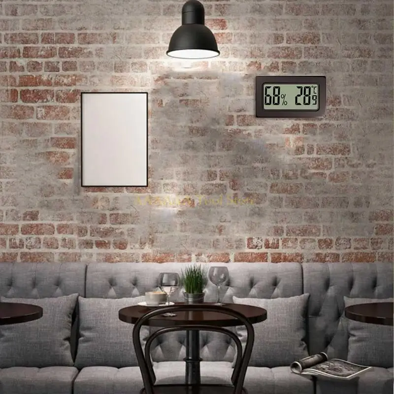 A2BE Hygrometr higrometr higrometr higrometr WIHT LCD wyświetlacz wilgotności mierniki temperatury temperatury