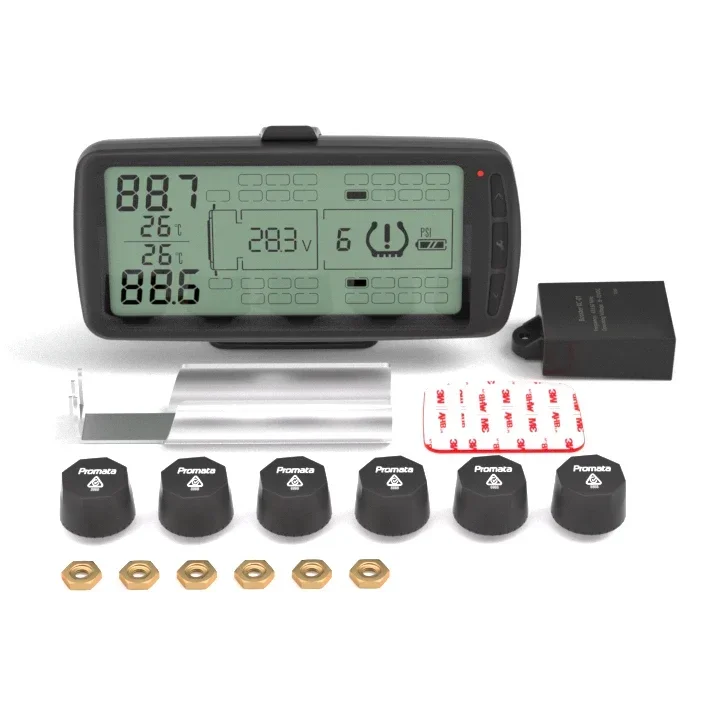 2026 Automatic Trailer Hook Drop Truck Tire Pressure Monitoring System (Tpms) Factory Wholesale Truck Tpms for Road-Trains
