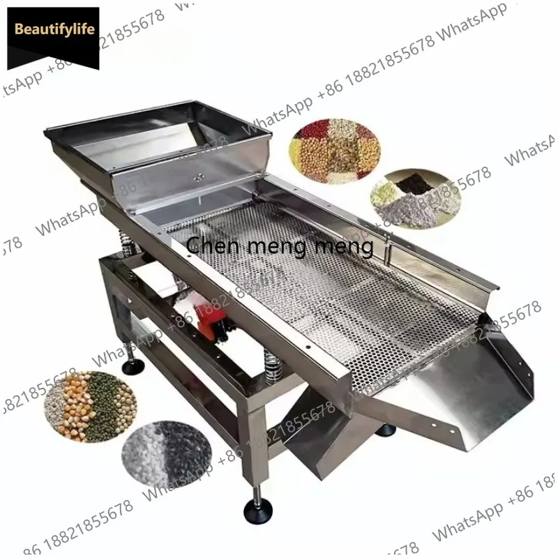 

Vibration Sieving Machine, Industrial Vibration Screen, Stainless Steel Cat Litter, Electric Screen l