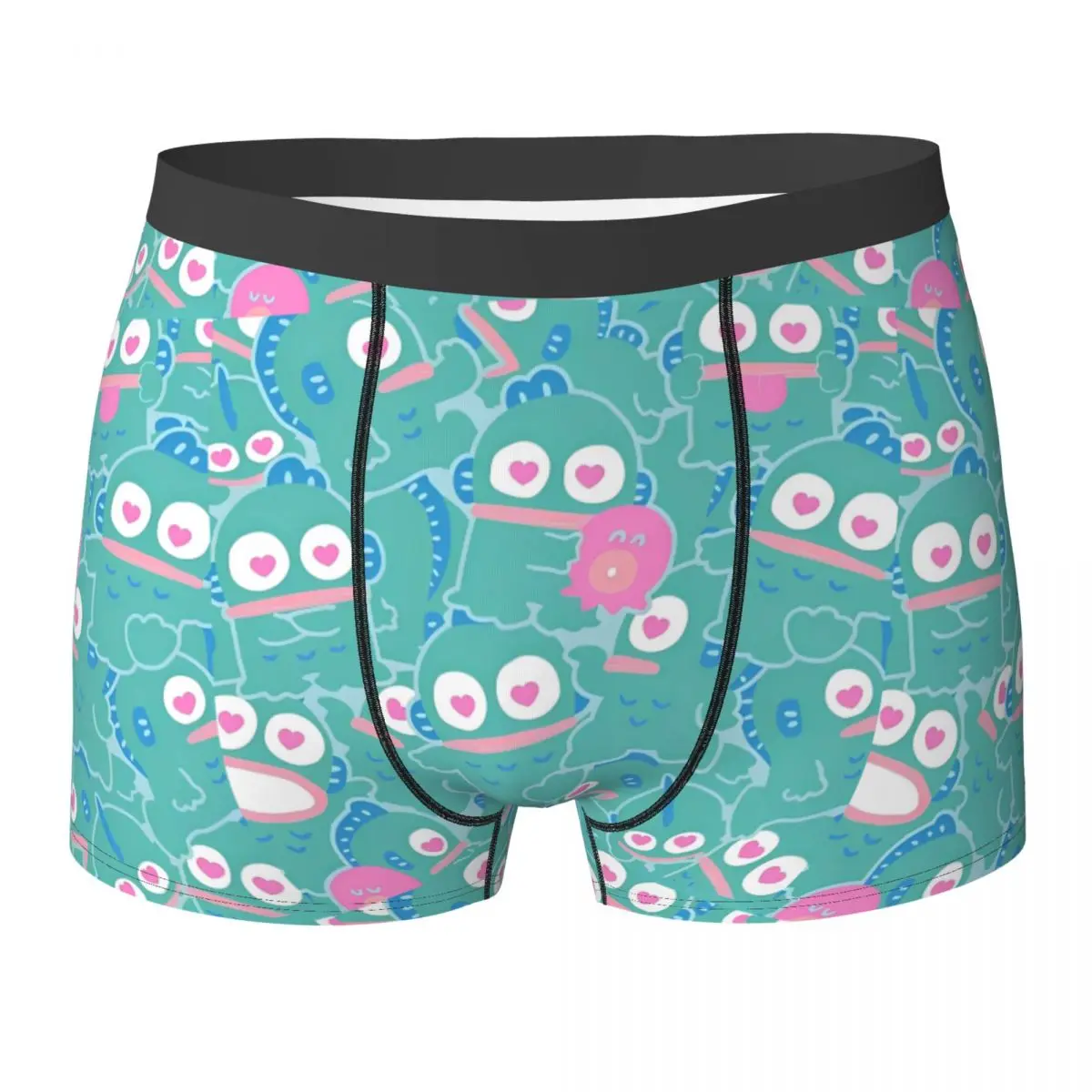 

Hangyodon Cute Cartoon Trunk Pouch Underwear Trenky Pattern Shorts Briefs Soft Trend Men's Underpants Plus Size 2XL