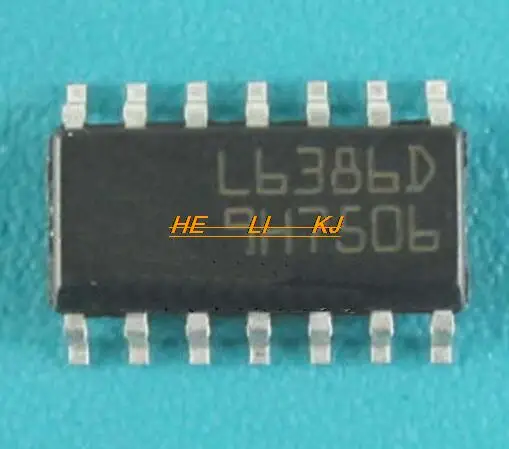 Free shipping  50 pcs L6386ED L6386 SOP14