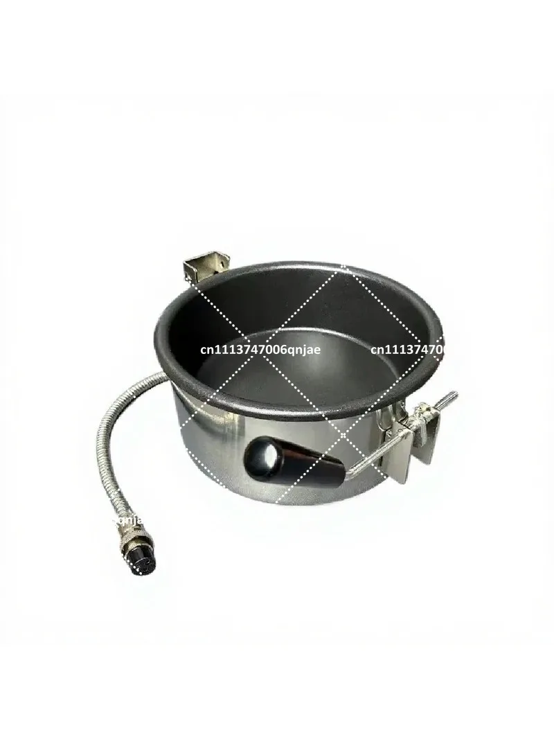 Spherical Popcorn Machine Pot Liner 3-Hole 25mm & 2-Hole 15mm Non-Stick Stirring Accessory