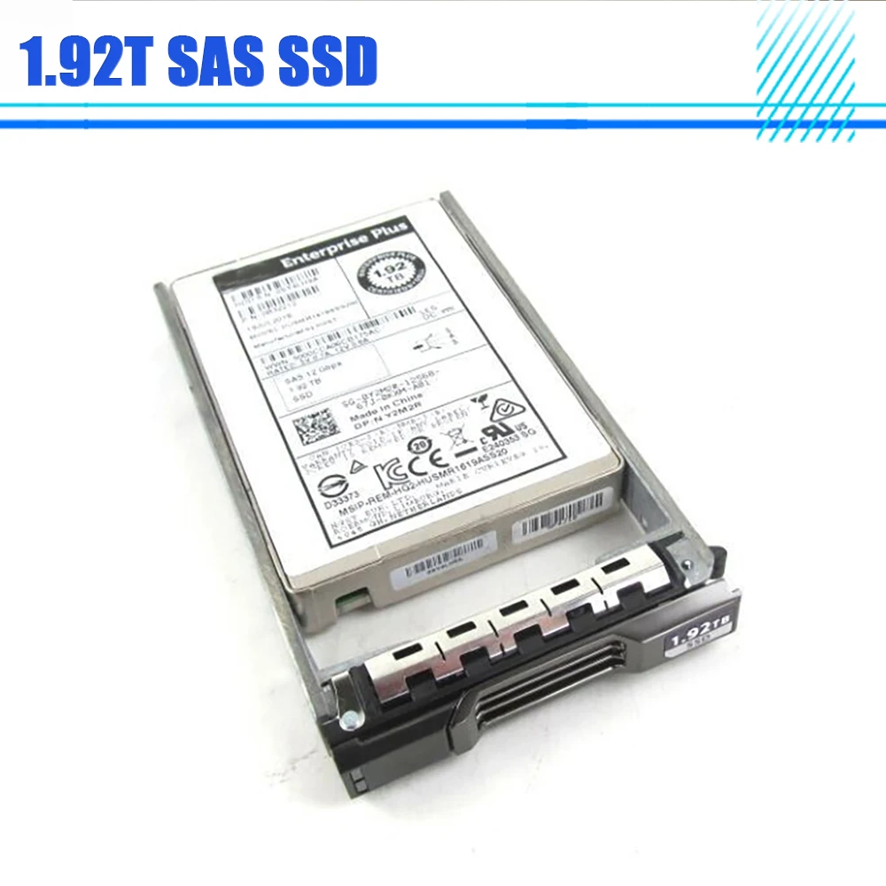 

Жесткий диск 1,92 T SAS SSD 0Y2M2R SC4020 SC5020 для Dell