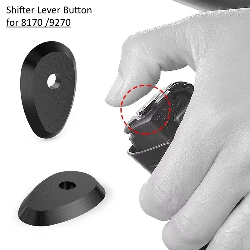 Road Bicycle Electronic Shift Lever Custom Button Washer for UT8170 / DA9270 Bike Derailleur System 3D Printed Polymers