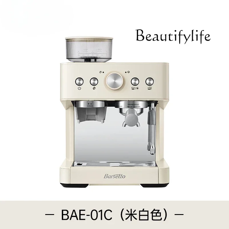 

Cold brew coffee machine Household Italian commercial semi-automatic grinding integrated milk foam machine