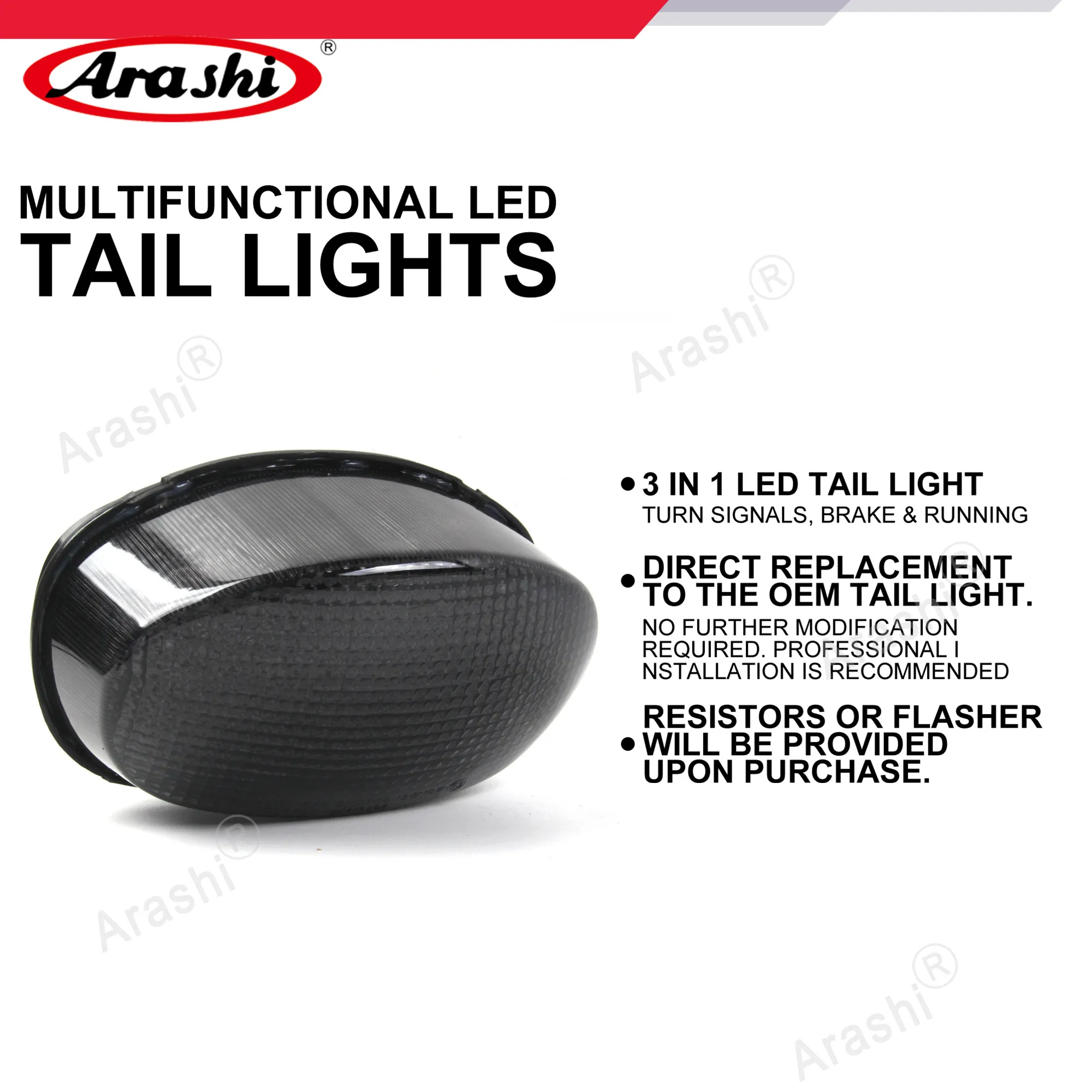 

Motorcycle Taillight For Daytona Speed Four TT600 TT 600 00-04 LED Turn Signals Brake Tail Light 2000 2001 2002 2003 2004