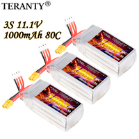 RC FPV Racing Drone Battery 3S 11.1V TREANTY 1000mAh LiPo Battery For RC Quadcopter Helicopter Spare With XT30 80C/160C Battery