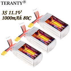 RC FPV Racing Drone Battery 3S 11.1V TREANTY 1000mAh LiPo Battery For RC Quadcopter Helicopter Spare With XT30 80C/160C Battery