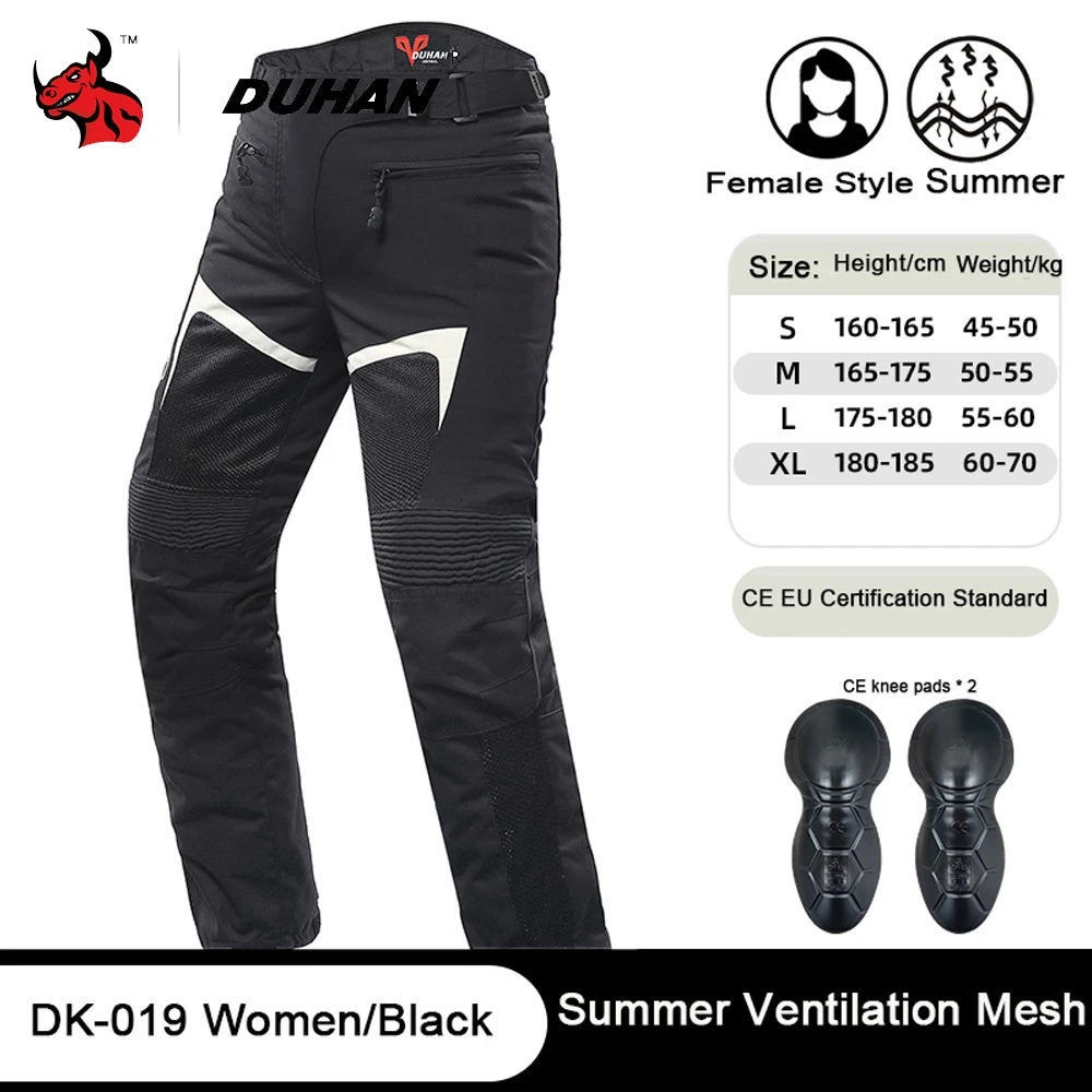 

Motorcycle Pants Women,s Racing Trousers Motocross Lady Protective Gear Shockproof Knee Motorbike Pants Protective Equipments