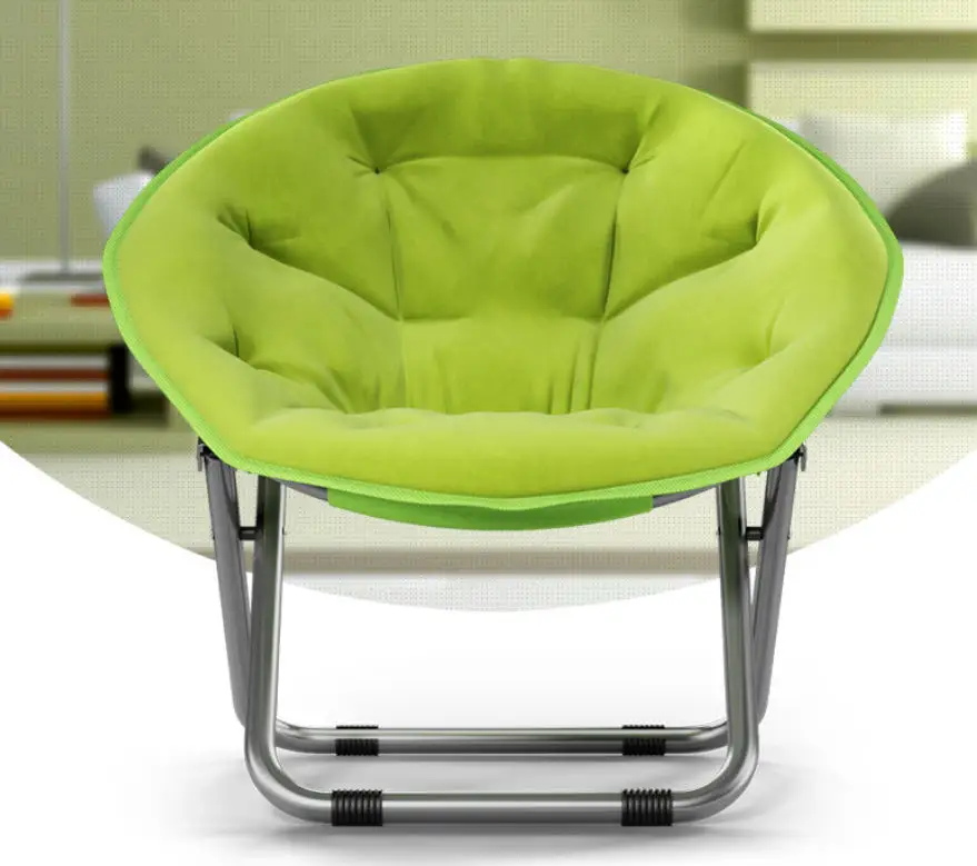 Adult Moon Chair Lazy Sofa Foldable Comfortable Backrest Leisure Chair