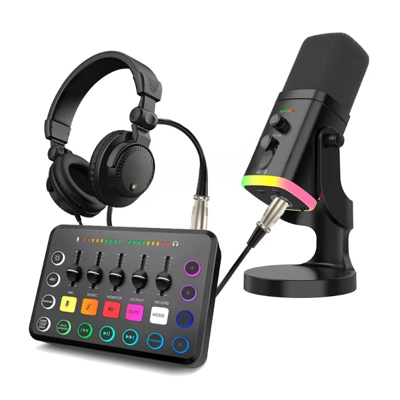

Wired recording equipment, studio sound card, live broadcast
