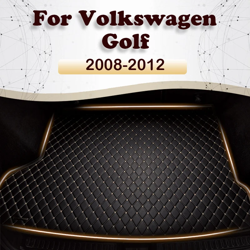 

Коврик для багажника автомобиля Volkswagen Golf Station wagon Golf 6 2008 2009 2010-2012, подкладка для груза, коврик, внутренние детали, аксессуары, крышка