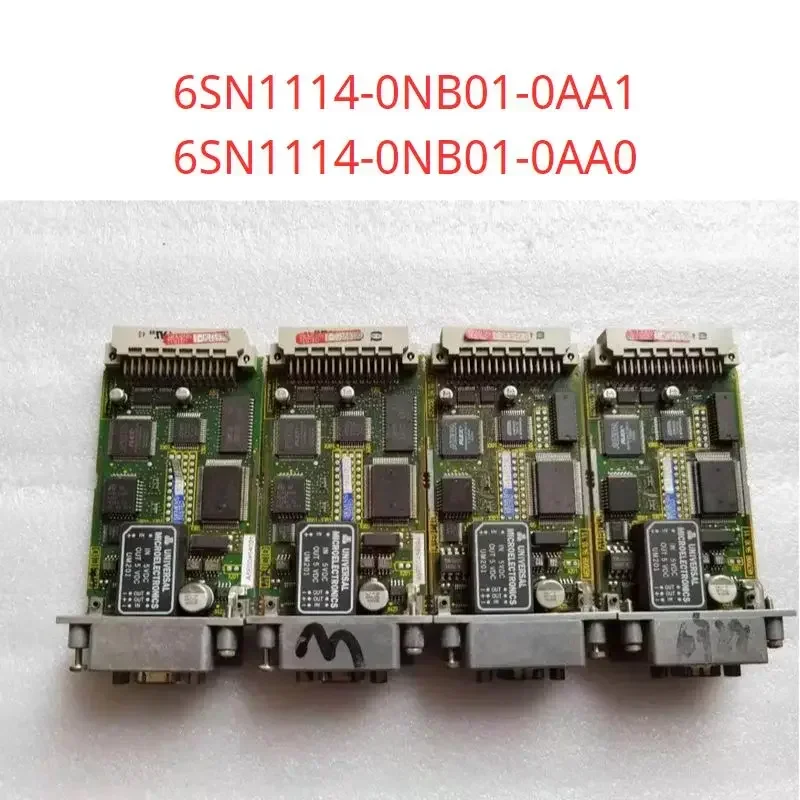 6SN1114-0NB01-0AA1 6SN1114-0NB01-0AA0 Used tested ok SIMODRIVE 611 universal HR: 2 axes control unit resolver