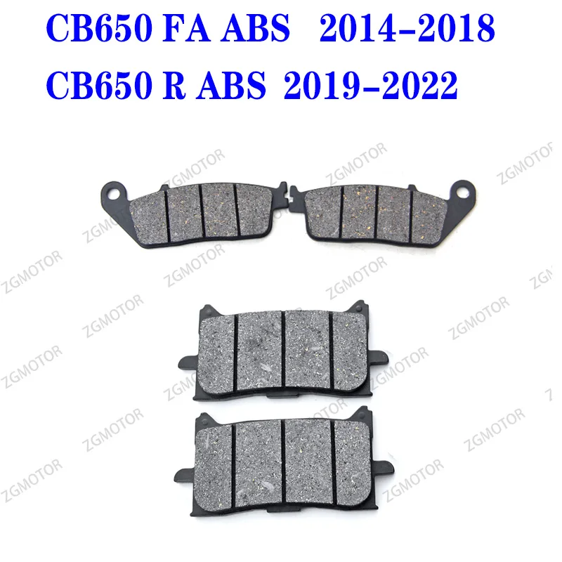 Motorcycle Front Brake Pads Fit For Honda CB 650 FA ABS 2014-2018 2015 2016 2017 CB650R ABS 2019-2022 2020 2021