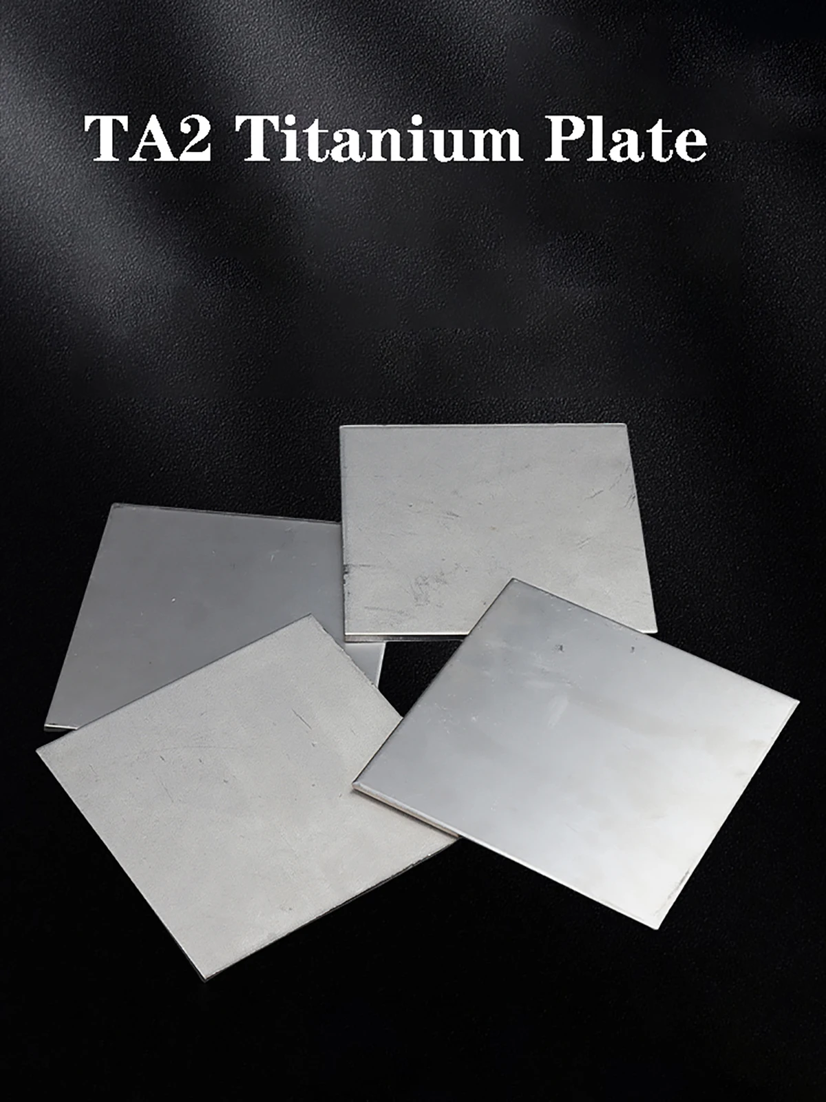 Imagem -02 - Placa de Titânio Ta2-high Pureza Folha de Titânio ti Espessura de 0.5 Mm- mm 100x100x20 mm 150x150 200x200 200x30 200x40 200x500 mm