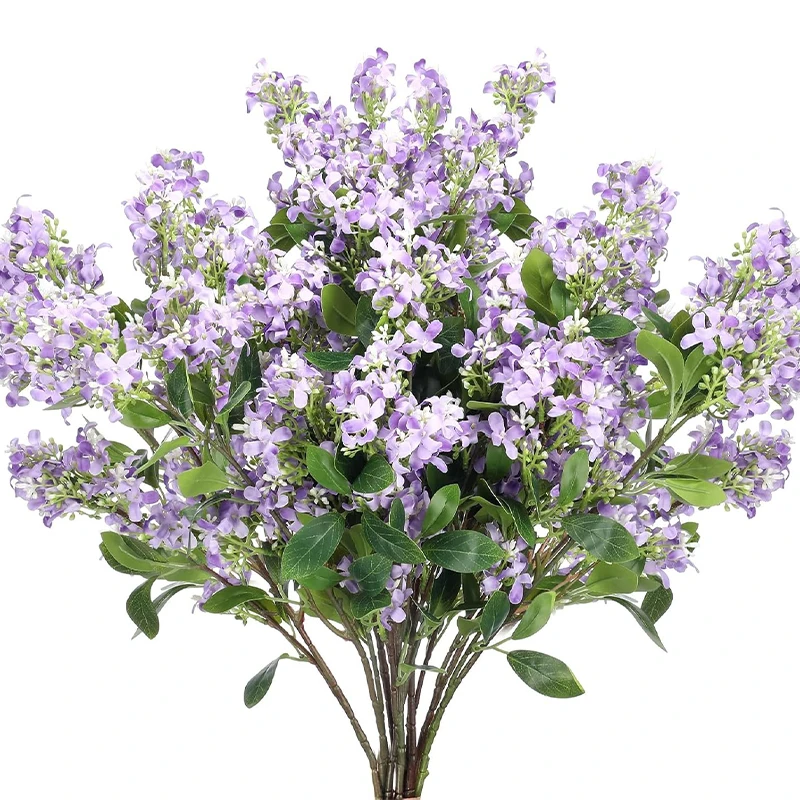 

Artificial Silk Flower Simulation Gypsophila Wedding Bridal Bouquet for Home Room Decor Table Flower Arrangement Fake Flower