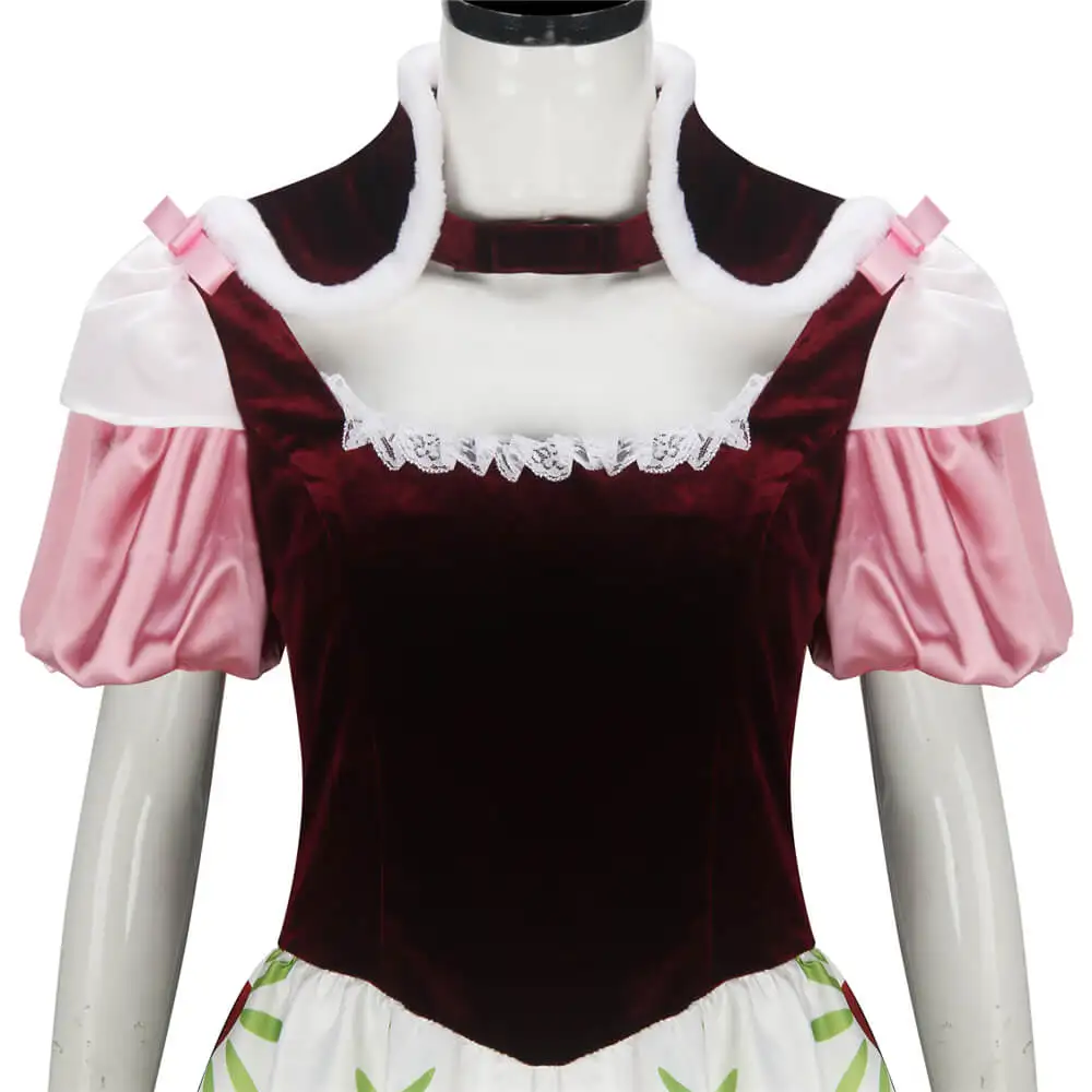Film Koordrope Walker Meisje Jurk Cosplay Kostuum Sally Slater Feestjurk Haunted Mansion Halloween Verjaardag Outfits voor Vrouwen