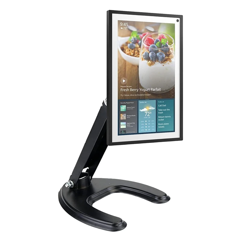 Adjustable Aluminum Alloy Folding Mount Portable Tablet Desk Smart Display Holder For Echo Show 15