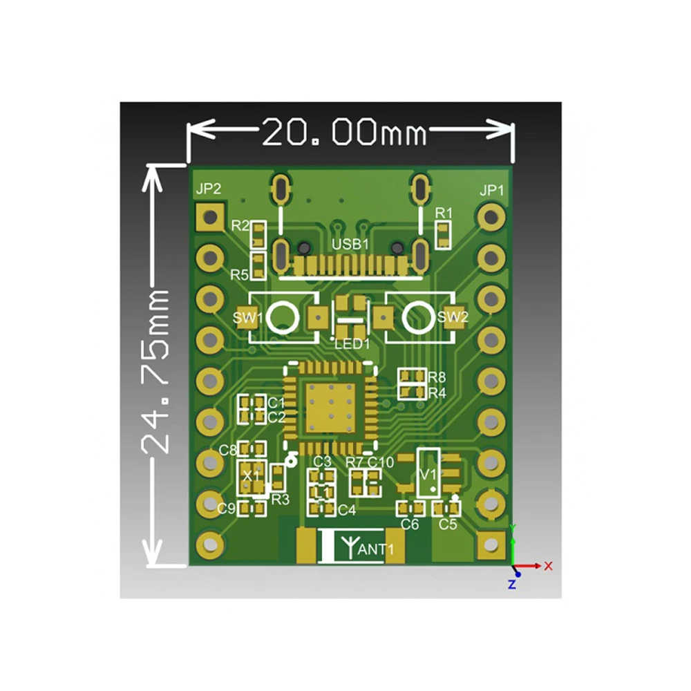 ESP32C6_TINY Development Board WIFI Bluetooth-compatible Module Onboard WS2812 ESP32-C6FH4 with RGB Light Development Module