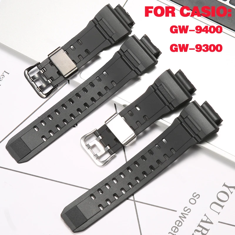 PU Watchband For Casio GW-9400 GW-9300 Strap Replacement Watch Band Men's Sports Waterproof Bracelet Wristband Accessories