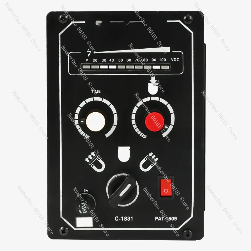 110V 10A Electro Magnetic Chuck Controller Magnetic force Add-on with LED Display Fit for All Kinds of Electromagnetic Chucks