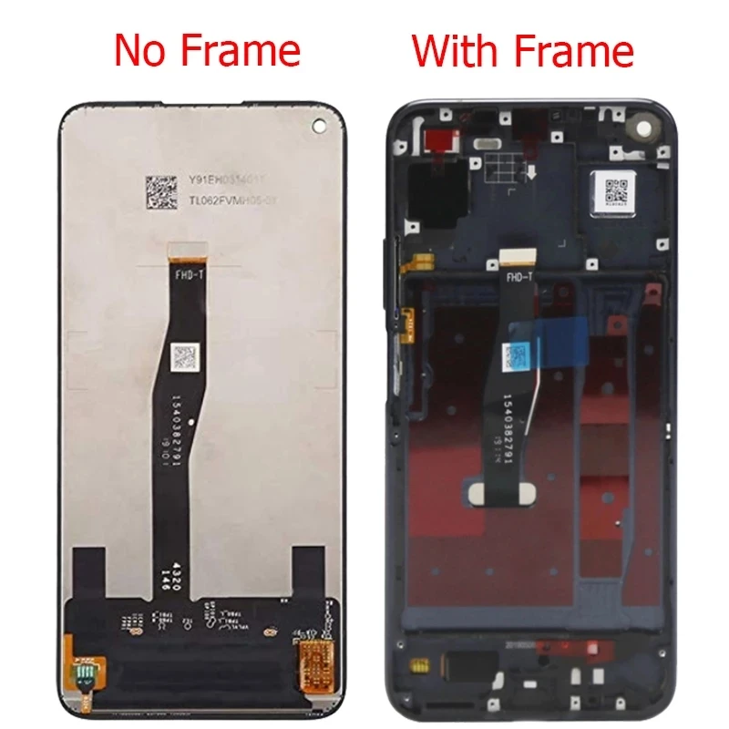 Original Nova 5T LCD For Huawei Nova 5T Display With Frame Touch Screen 6.26