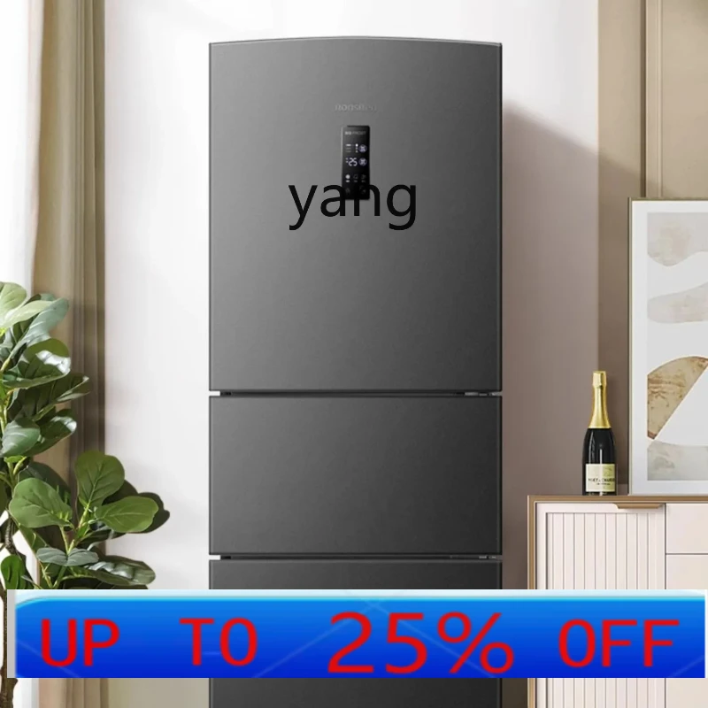 

Lhh three-door frequency conversion air cooling frost-free first-class energy-saving household ultra-thin refrigerator