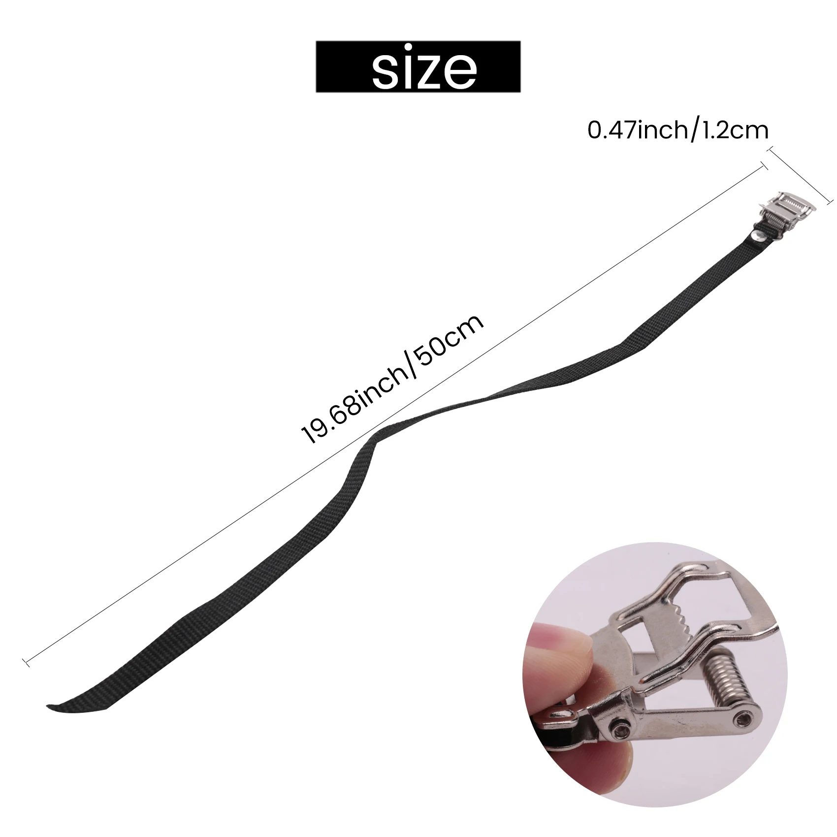 10 قطع MTB-Road دراجة الدراجات تو الأشرطة 50 سنتيمتر لسباق الدراجات الساخن