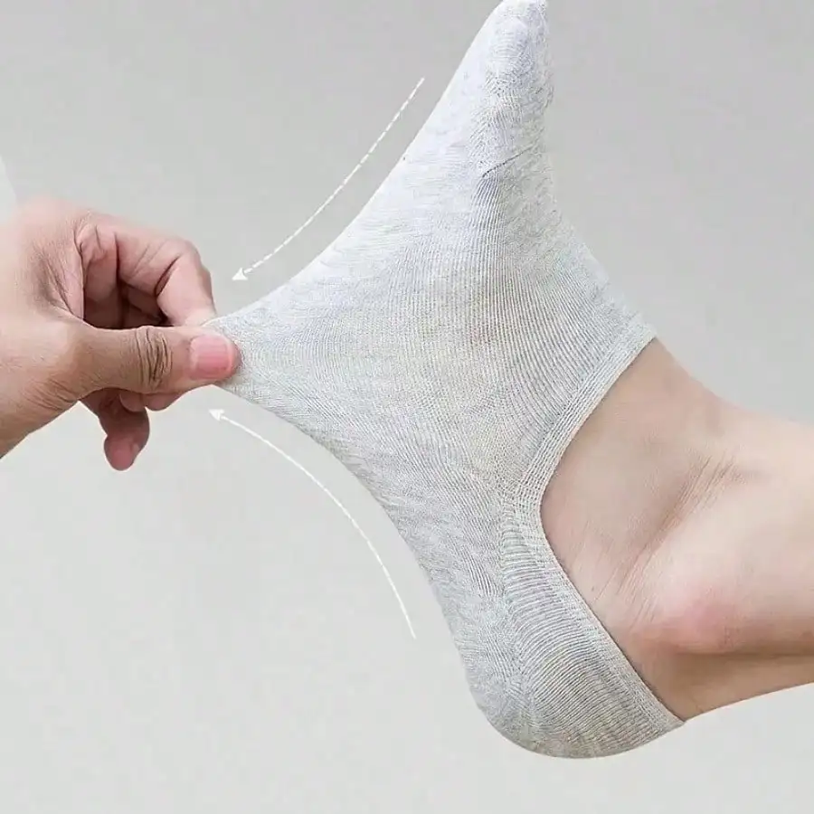 25 paar dunne sokken - zwart/wit/grijs, effen kleur, multifunctionele vrijetijdssokken, geschikt voor woon-werkverkeer en vrijetijdsreizen