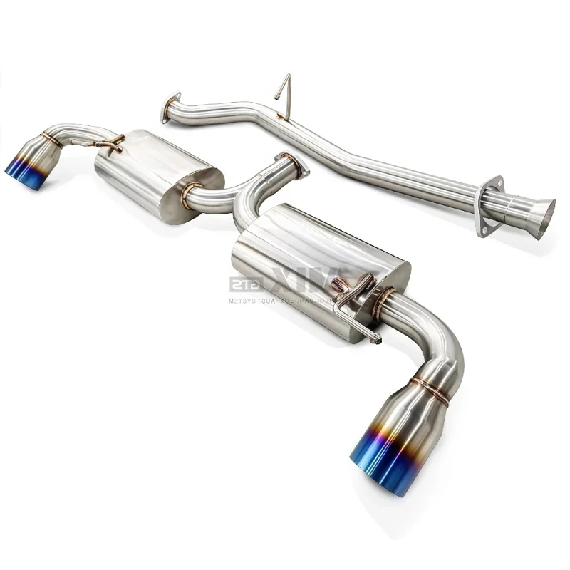 High-end Catback Stainless Steel Exhaust Pipe Auto Parts for Mazda RX-8 2003-2012 High-performance Exhaust System Muffler