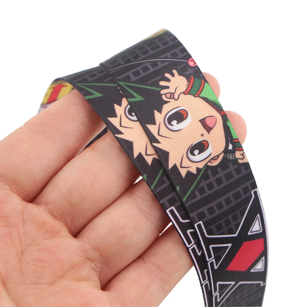 Japanese Anime Series Credential Holder Lanyard Keychain Neck Strap For Keys ID Card Gym Phone Straps Keyrings Accessories