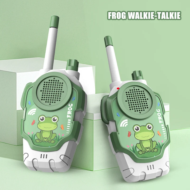 2 pçs walkie talkie crianças brinquedo de longo alcance interfone sem fio interação pai-filho interfone comunicação brinquedos para crianças presente