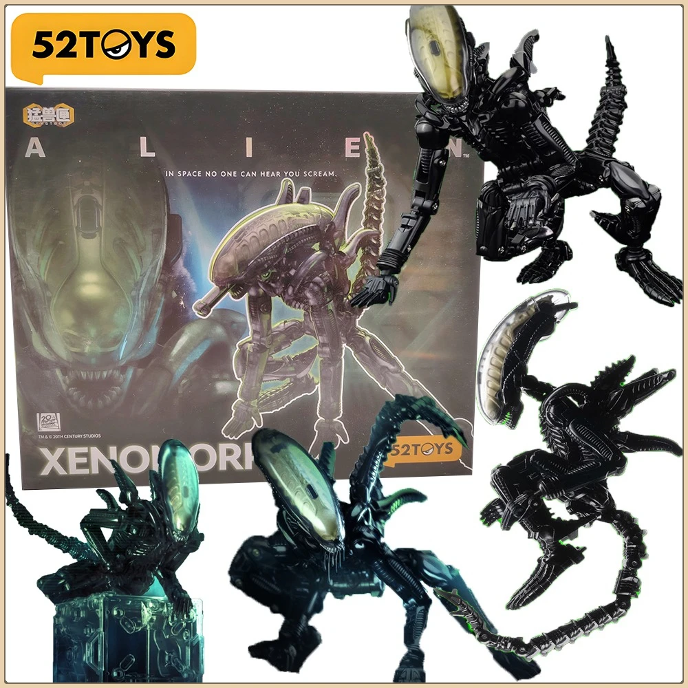 

Genuine 52 Toys Xenomorph IB-13 Action Figures Cartoon Unique Design Exquisite Characters Model Toys Desktop Display Kids Gifts