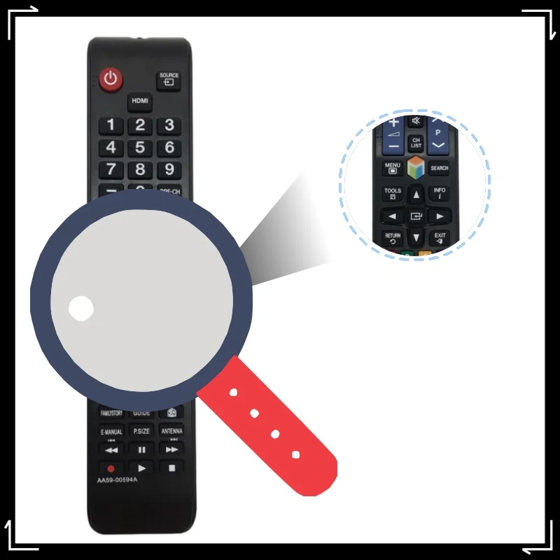 

Smart 3D LCD LED HDTV Remote Control AA59-00594A Compatible with UN46D7000 UN55F7100 UN40D6000S UN55D8000 - Brand New