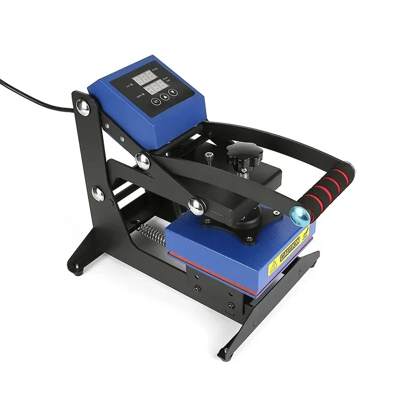 Small ironing machine, logo printing clothing pressing machine,