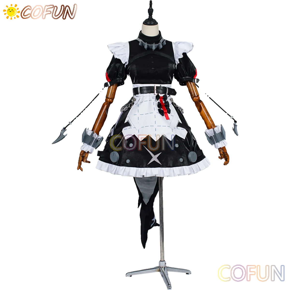 

COFUN Game Zenless Zone Zero Victoria Home Economics Ellen Joe Maid Attire Cosplay Costume Halloween outfits Women Anime