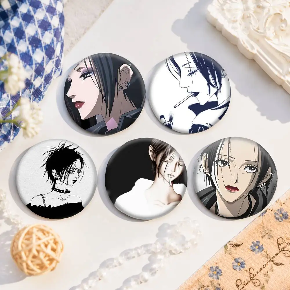 A-anime Nana Anime Round Badges, Brooches, Clothing Accessories, Birthday Gifts, Anime Conventions