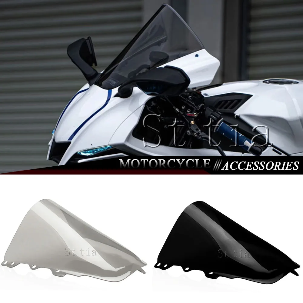 

New YZF-R1 YZF-R1M Motorcycle Windscreen Screen Wind Deflectors Screen Windshield Fit For Yamaha YZFR1 YZF R1 YZF R1M 2020-2024