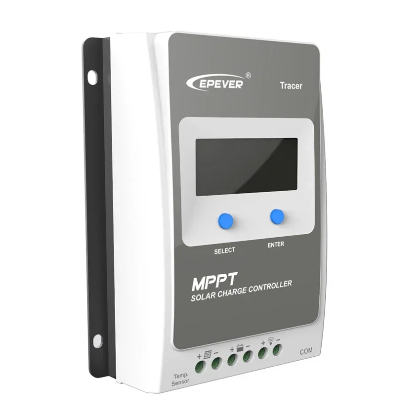 MPPT solar charger controller MPPT 30A Tracer 3210AN with MT50 remote meter 12V 24V auto charger regulator