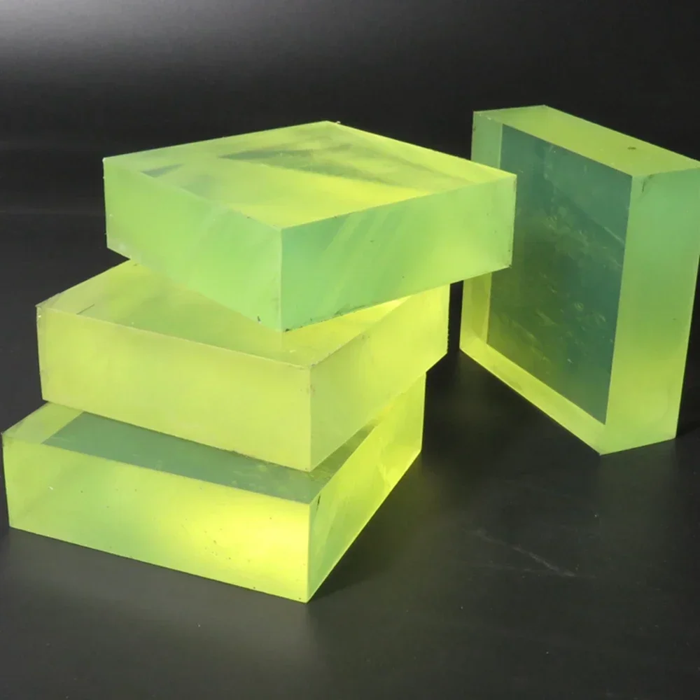 Polyurethane Square PU Damping Die Cutter Beef Tendon Die Cushion Elastic Rubber Sheet