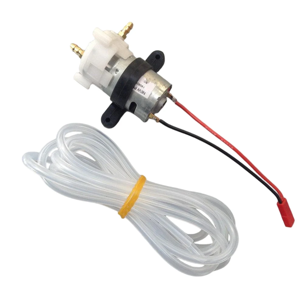 3V-6V Mini Gear Pump 360 Water Pump 5A Water Pump Self-priming Pump Bidirectional Water Suction Water Pump with Stand/Water Pipe