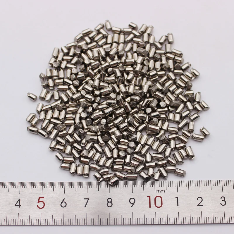 99.99% High Purity Nickel Grain For Electroplating Anode