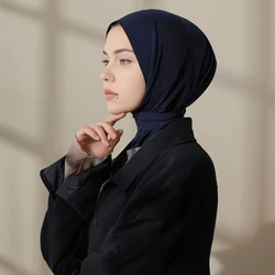 A Summer Lady Muslim Ribbon Base Hat Ultra-soft Elastic Balaclavas, Outdoor Sunscreen Breathable Hood, Headdress